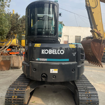 حفاری هیدرولیک کوبلکو کوچک 5.23m * 1.96m * 2.60m برای سایت های کوچک ساختمانی کار آسان