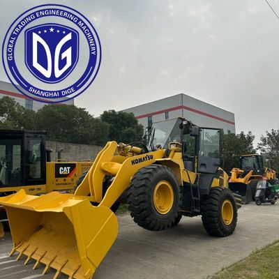 بارگذاری هیدرولیک Komatsu Wa320 برای دستکاری سریع و آسان مواد