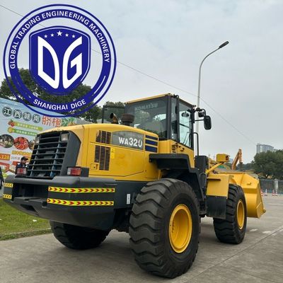 بارگذاری هیدرولیک Komatsu Wa320 برای دستکاری سریع و آسان مواد
