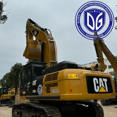 1.4m2 ظرفیت سطل استفاده شده Caterpillar Excavator با تایپر خزنده و موتور اصلی ژاپنی