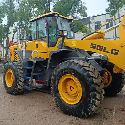 2.7m3 ظرفیت سطل استاندارد استفاده شده SDLG شارژر چرخدار توسط سبک موتور EFI پیشرفته