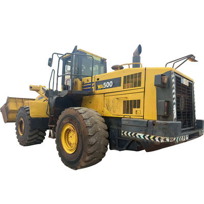 Komatsu WA500 4.3m3 بارگذاری چرخ با ظرفیت سطل استاندارد برای سایت های ساختمانی