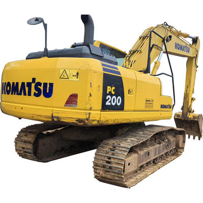 تجربه عملکرد برتر Komatsu Excavator PC200 با فرم هیدرولیک رانندگی