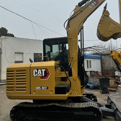 منشأ ژاپن CAT305.5E استفاده شده Caterpillar Excavator CAT305.5E Crawler Excavator استفاده شده Caterpillar Hydraulic Excavator