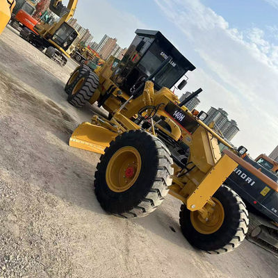فرم هیدرولیک راننده Caterpillar Grader 140h 14677kg وزن ماشین برای طبقه بندی دقیق جاده