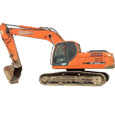 1.2 متر 3 ظرفیت سطل Doosan DX225 حفاری کامل برای پروژه های ساختمانی شما
