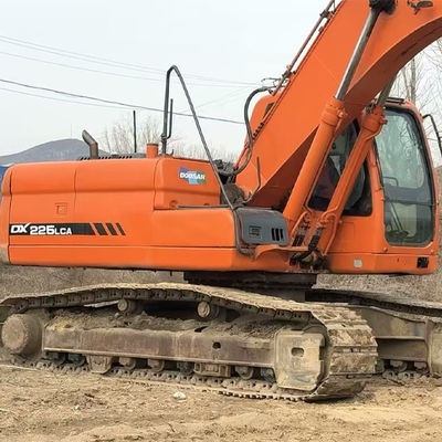 1.2 متر 3 ظرفیت سطل Doosan DX225 حفاری کامل برای پروژه های ساختمانی شما