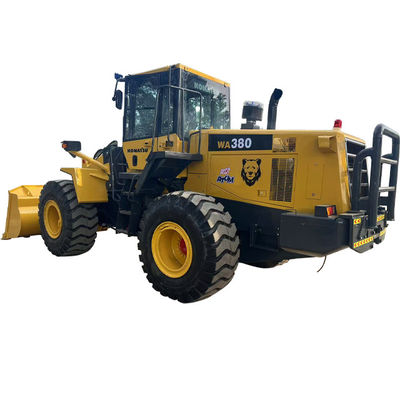 Komatsu WA380 چرخ بارگذاری برتر و برای مارک های صادر شده 7.97m * 2.78m * 3.38m طول * عرض * ارتفاع