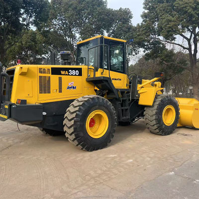 Komatsu WA380 چرخ بارگذاری برتر و برای مارک های صادر شده 7.97m * 2.78m * 3.38m طول * عرض * ارتفاع