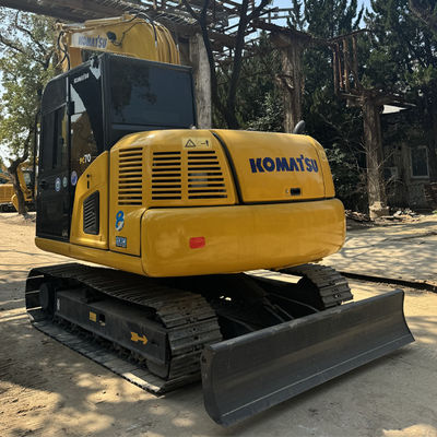 SAA4D95LE موتور توربو شارژ شده ماشین حفاری دوم دست کاماتسو با حداکثر ارتفاع حفاری 7150mm