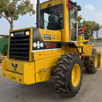 بارگذاری گراننده Komatsu WA100 بهترین تجهیزات برای پروژه های ساختمانی شما