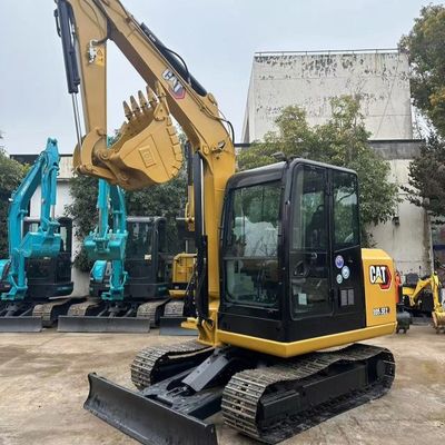 استفاده شده Caterpillar Excavator سرعت 5.6 کیلومتر در ساعت و توان حرکتی برای سایت های بازسازی شهری شلوغ