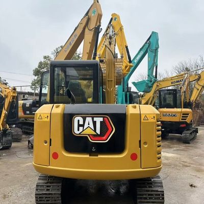 استفاده شده Caterpillar Excavator سرعت 5.6 کیلومتر در ساعت و توان حرکتی برای سایت های بازسازی شهری شلوغ