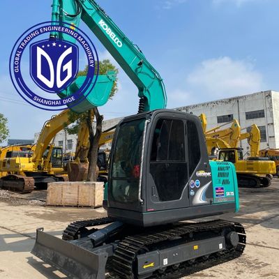 استفاده شده Kobelco SK75 Excavator Track حرکت نوع کامپکت