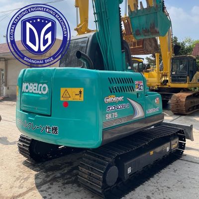 استفاده شده Kobelco SK75 Excavator Track حرکت نوع کامپکت