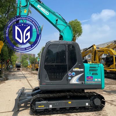 استفاده شده Kobelco SK75 Excavator Track حرکت نوع کامپکت