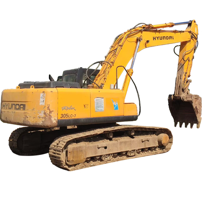 ماشین حفاری هیوندای 305 استفاده شده حالت عالی آماده کار