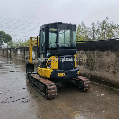 Used Komatsu PC35 Mini Excavator 3.5ton Hydraulic Crawler Digger