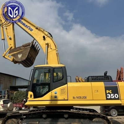 ژاپن استفاده شده Komatsu Excavator PC350-7 حفاری هیدرولیک 35 تن استفاده شده حفاری در انبار