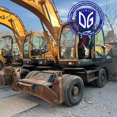 فروش بیل مکانیکی چرخدار هیوندای 210W-9 دست دوم | کارآمد و آماده صادرات