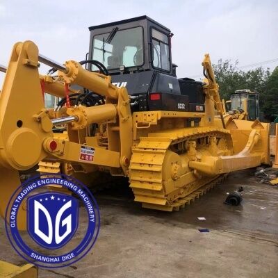 چین فروش داغ استفاده شده شانتوئی SD32 بولدوزر قدرت بالا شانتوئی 320HP ماشین ساخت و ساز سنگین در انبار