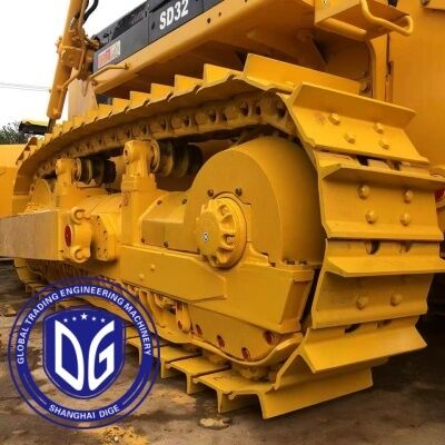 چین فروش داغ استفاده شده شانتوئی SD32 بولدوزر قدرت بالا شانتوئی 320HP ماشین ساخت و ساز سنگین در انبار