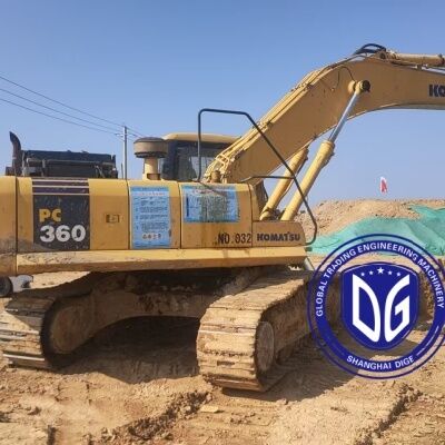 ژاپن استفاده شده Komatsu Excavator PC360حفرگر هیدرولیک 36 تن استفاده شده Excavator در انبار