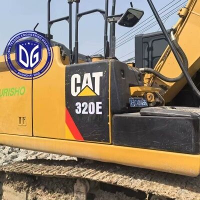 بیل مکانیکی کاترپیلار CAT320E ژاپن، بیل مکانیکی هیدرولیکی 20 تنی پرقدرت، بیل مکانیکی دست دوم کم مصرف و سنگین، فروش داغ