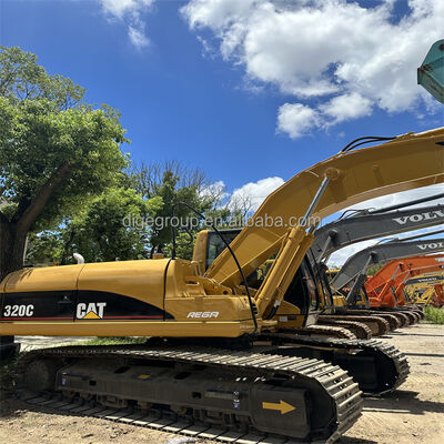کاوشگر استفاده شده Caterpillar 320C 20t در انبار با بهترین قیمت