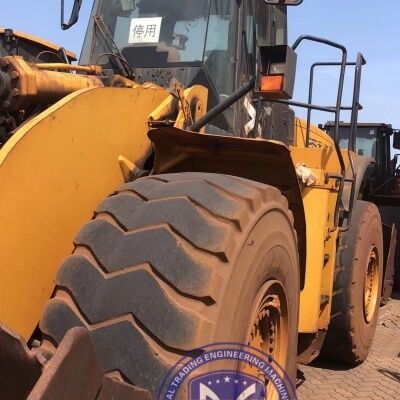 ژاپن 6.5 تن استفاده شده Caterpillar چرخ بارگذاری CAT980H چرخ بارگذاری با کیفیت بالا در انبار