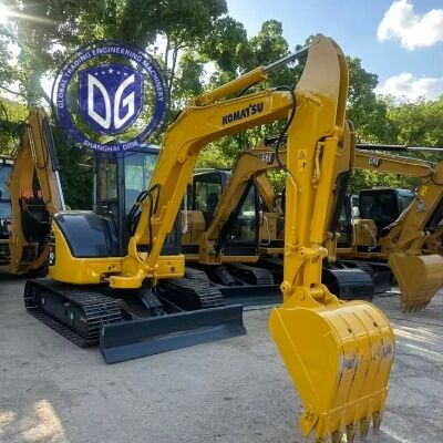 استفاده شده ژاپن کاماتسو PC40 مینی حفاری 4 تن حفاری هیدرولیکی کوچک ساعات کاری کم