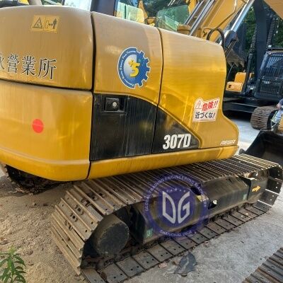 استفاده شده Caterpillar CAT307D Excavator کامپکت کارآمد آماده برای کار فروش داغ