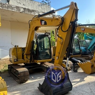 استفاده شده Caterpillar CAT307D Excavator کامپکت کارآمد آماده برای کار فروش داغ