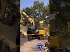 320D2 20 تن استفاده شده Caterpillar Excavator با قابلیت های برتر حمل و نقل بار