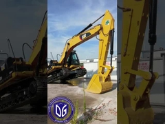 ساخت محکم برای دوام 323D استفاده شده Caterpillar Excavator 23 تن