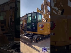 305.5E2 5.5 تن استفاده شده Caterpillar Excavator با عمق حفاری برتر