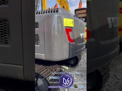 Ec140 14 تن استفاده شده والوو حفاری ماشین هیدرولیک طولانی مدت زیرروی