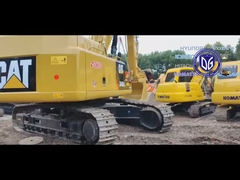 حفاری خندق 349E استفاده شده Caterpillar Excavator 49 تن زمان آزمایش شده زمین دستی Excavator