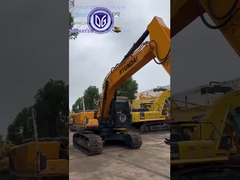 هیوندای 220 استفاده شده حفاری هیدرولیک با موتور کامینز B7 برای فروش حفاری خزنده