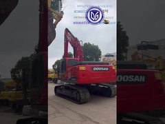 DX225 22.5t استفاده شده Doosan Excavator اصلی از کره با بازوی قدرتمند