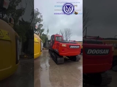 منشأ کره DX150 حفاری دوسان استفاده شده DX150 حفاری دست دوم Doosan Excavator DX140